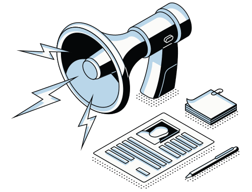 Committed client handoff illustration