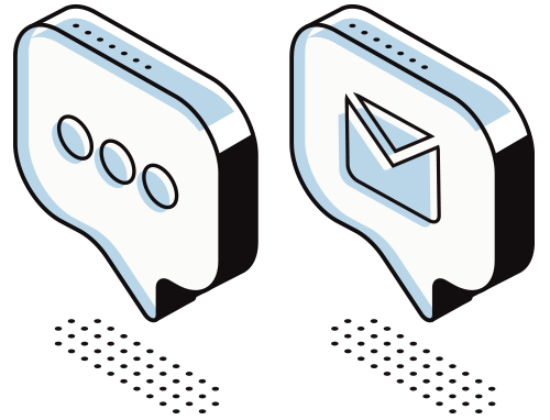 Branded law firm communication illustration
