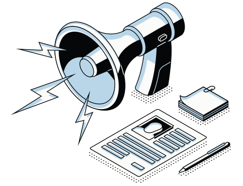 Committed client handoff illustration